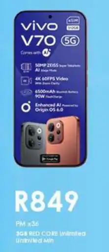 Chatz Connect vivo V70 offer