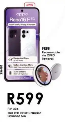 Chatz Connect OPPO Reno16 F 5G offer