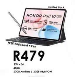 Chatz Connect HONOR Pad 10 offer