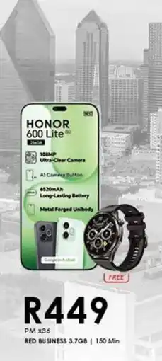 Chatz Connect HONOR 600 Lite 32GB offer