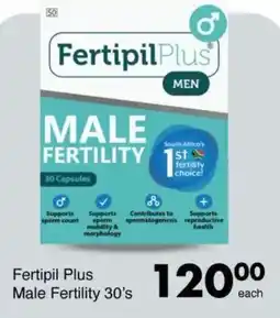Save Fertipil Plus Male Fertility 30's offer