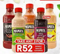 Take 'n Pay MAMA'S SAUCES ASSORTED offer