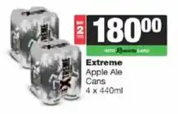 Spar Tops Extreme Apple Ale Cans offer