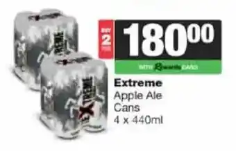 Spar Tops Extreme Apple Ale Cans offer