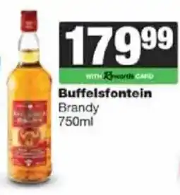 Spar Tops Buffelsfontein Brandy offer