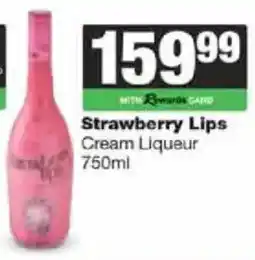Spar Tops Strawberry Lips Cream Liqueur offer