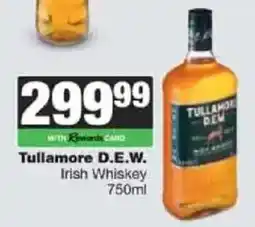 Spar Tops Tullamore D.E.W. Irish Whiskey offer