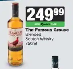 Spar Tops The Famous Grouse Blended Scotch Whisky offer