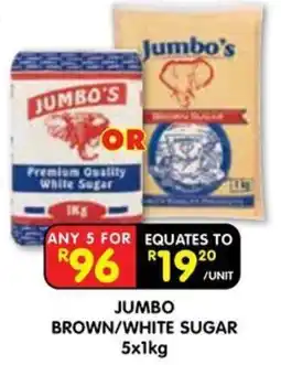 Shoprite Jumbo's Brown/White Sugar offer