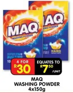 Shoprite MAQ WASHING POWDER offer