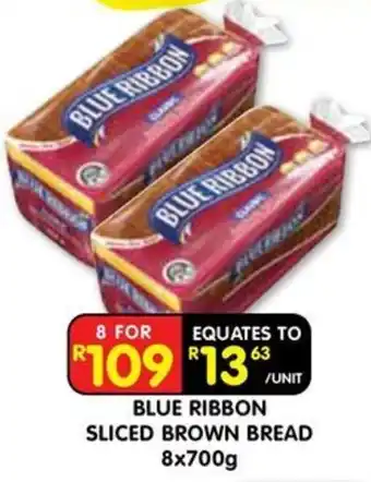 BLUE RIBBON SLICED BROWN BREAD