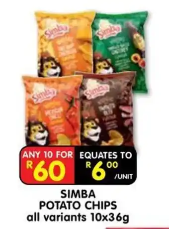 SIMBA POTATO CHIPS