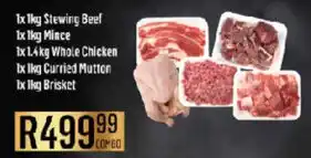 Bluff Meat Supply Stewing Beef Mince Whole Chicken Curried Mutton Brisket offer