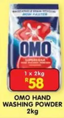 Shoprite OMO HAND WASHING POWDER offer