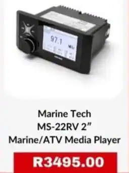 Autostyle Marine Tech MS-22RV 2" Marine/ATV Media Player offer