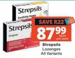 MediRite Strepsils Lozenges offer