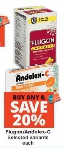 MediRite Flugon/Andolex-C offer