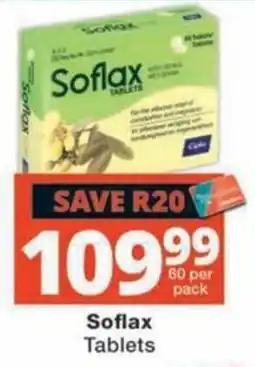 MediRite Soflax Tablets offer