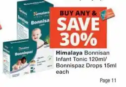 MediRite Himalaya Bonnisan Infant Tonic/Bonnispaz Drops offer
