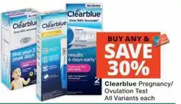 MediRite Clearblue Pregnancy/Ovulation Test offer