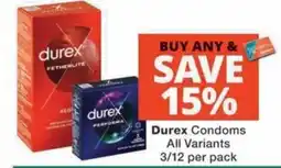 MediRite Durex Condoms offer