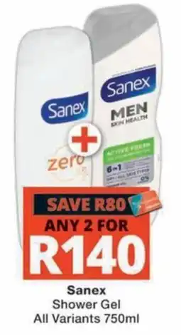 MediRite Sanex Shower Gel offer