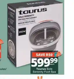 MediRite Taurus Sole Serenity Foot Spa offer
