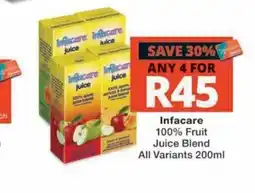 MediRite Infacare 100% Fruit Juice Blend offer