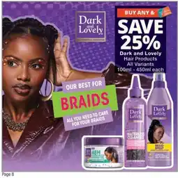 MediRite Dark and Lovely Hair Products offer