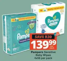 MediRite Pampers Sensitive Baby Wipes offer