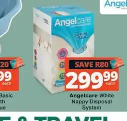 MediRite Angelcare White Nappy Disposal System offer