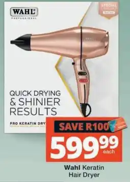 MediRite Wahl Keratin Hair Dryer offer