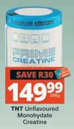 MediRite TNT Unflavoured Monohydrate Creatine offer