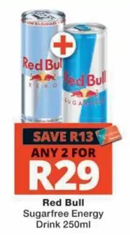 MediRite Red Bull Sugarfree Energy Drink offer