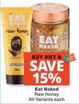 MediRite Eat Naked Raw Honey offer