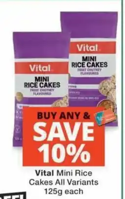 MediRite Vital Mini Rice Cakes offer