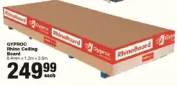 Build It Gyproc Rhino Ceiling Board offer