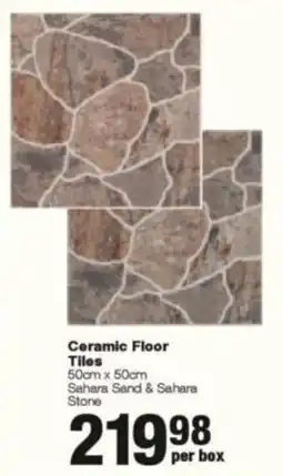 Build It Ceramic Floor Tiles Sahara Sand & Sahara Stone offer