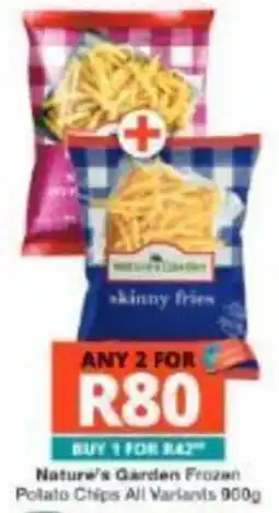 Checkers Hyper Nature's Garden Frozen Potato Chips offer