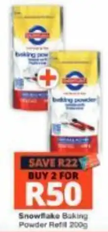 Checkers Hyper Snowflake Baking Powder Refill offer