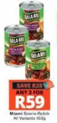 Checkers Hyper Miami Boerrie Relish offer