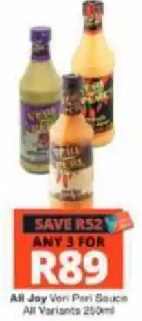 Checkers Hyper All Joy Veri Pari Sauce offer