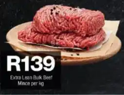 Checkers Hyper Extra Lean Bulk Beef Mince offer