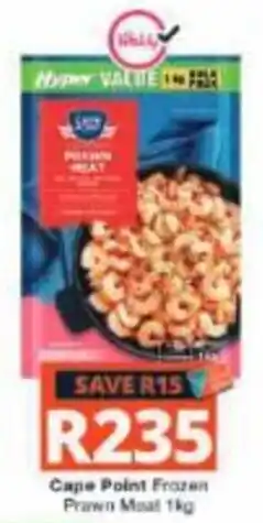 Checkers Hyper Cape Point Frozen Prawn Meat offer