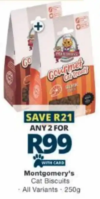 Montgomery's Cat Biscuits