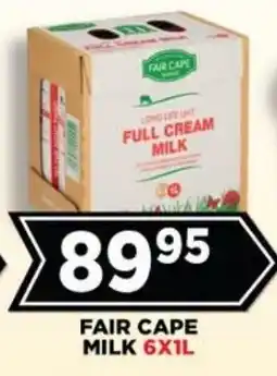 Goal Supermarket Fair Cape Full Cream Milk offer
