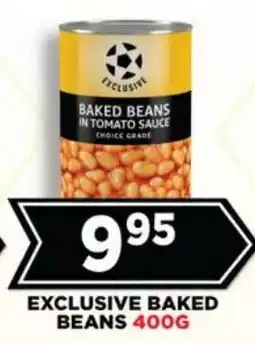 Goal Supermarket EXCLUSIVE BAKED BEANS offer