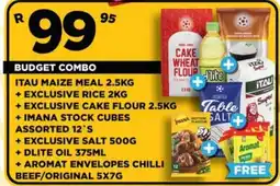 Goal Supermarket Budget Combo offer