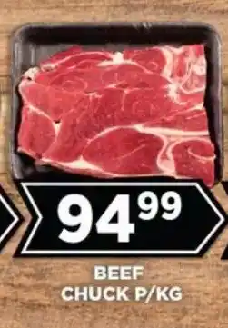 Goal Supermarket BEEF CHUCK offer