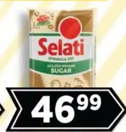 Goal Supermarket Selati Golden Brown Sugar offer